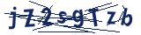 Captcha-Zeichenfolge