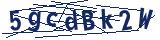 Captcha-Zeichenfolge