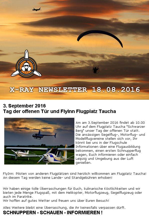 Tag der offenen Tür und FlyIn Leipzig-Taucha EDCT