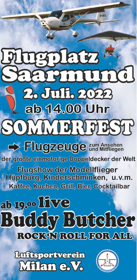 Sommerfest LSV Milan Saarmund