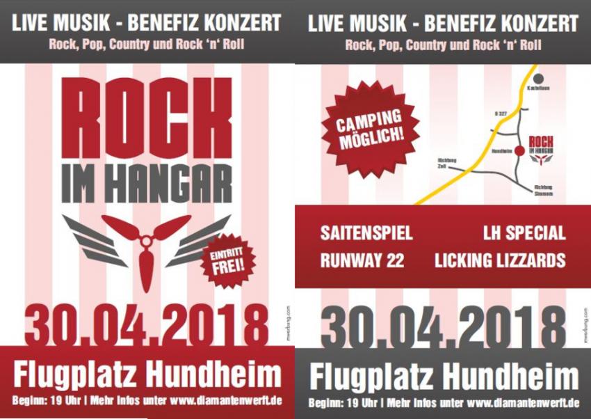 Rock im Hangar